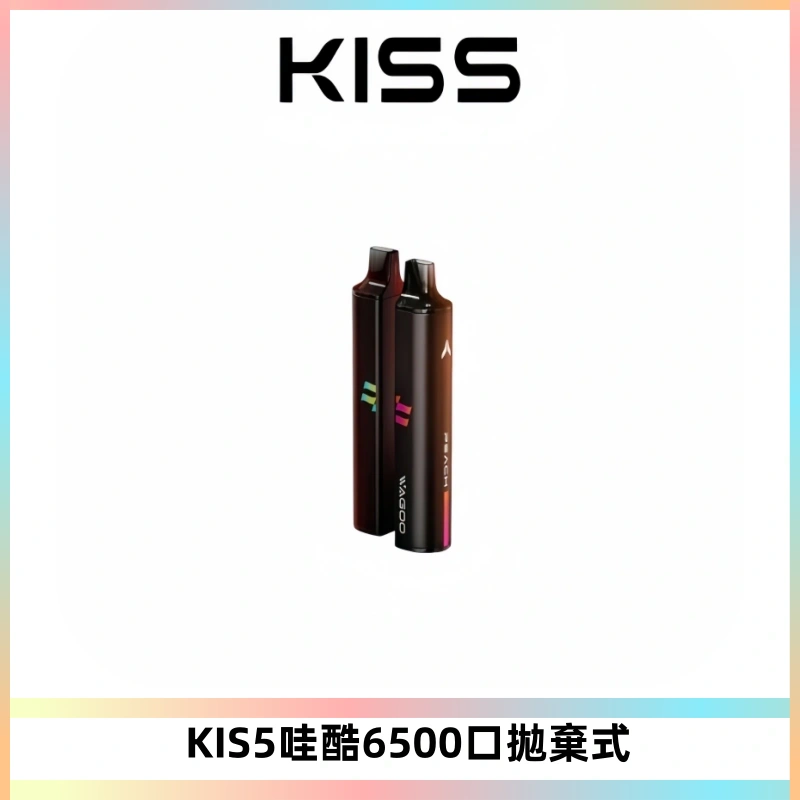KIS5WAGOO哇酷6500口拋棄式 | 自由混搭雙口味 | 雙芯組合