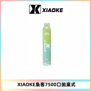 XIAOKE梟客7500Puffs跑馬燈拋棄式電子煙 可發光一次性